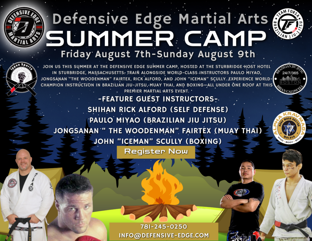 Dark Blue and White Minimalist Summer Camp Flyer-3